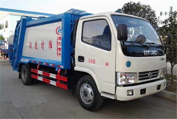 CLW5040ZYSD5型东风蓝牌压缩式垃圾车